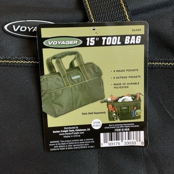 New Unisex Bag Voyager Heavy Duty Tool Bag Tote Canvas HandBag Voyager Bag - Picture 5 of 5